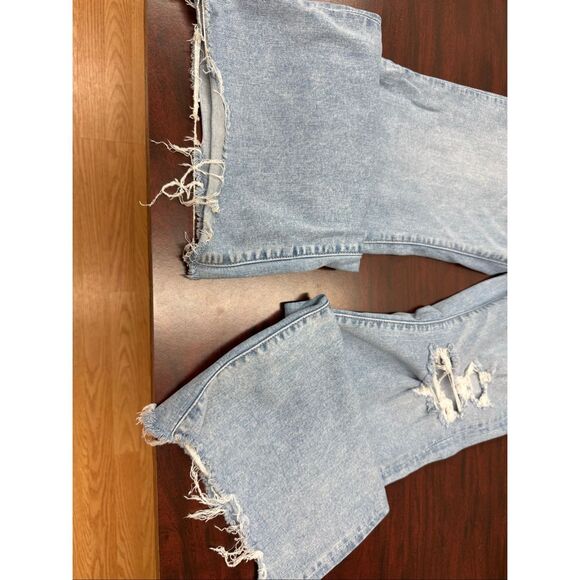 American Eagle Next Level Stretch Super High-Rise Flare Jeans Size 16 - Picture 3 of 11